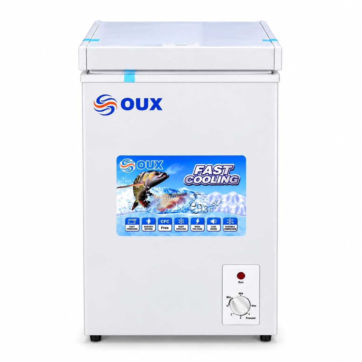 Arca Congeladora Branca 90L Oux