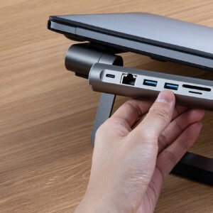 Adaptador USB-C Hub Multiport 8IN1 Space Grey (Ep) – imagem 2
