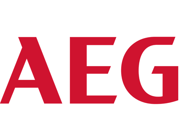 Logótipo AEG – marca compatível com Bomba de Esgoto AEG