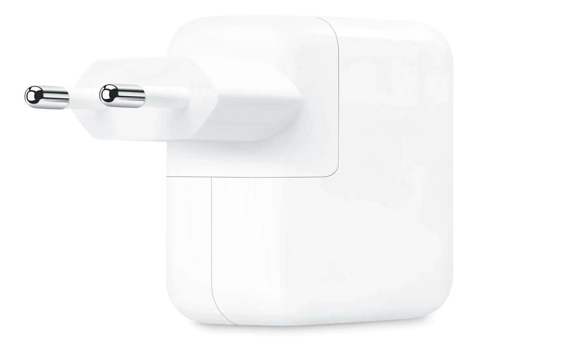 Apple Adaptador de Corrente USB-C Duplo 35W Apple Adaptador de Corrente USB-C Duplo 35W – imagem 3