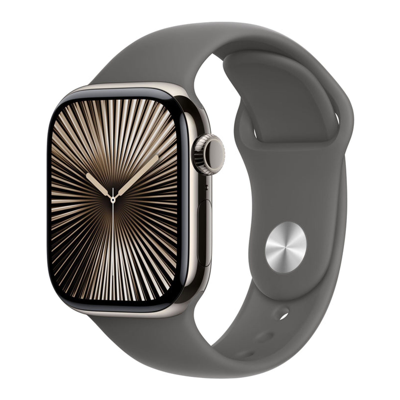 Apple Watch S10 GPS 42MM Cinza Prata AL Denim S Band (S/M)