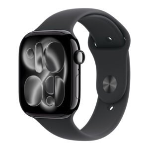 Apple Watch Series 11 GPS AL c/ Black Sport 46 mm Cinzento Sideral