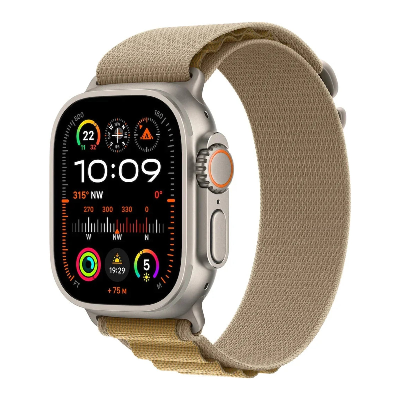 Apple Watch Ultra 2GPS + Cell 49MM Nat Titanium (M/L)