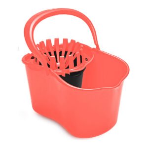 Balde de Limpeza com Espremedor 15 L & Balde de Esgoto Flora