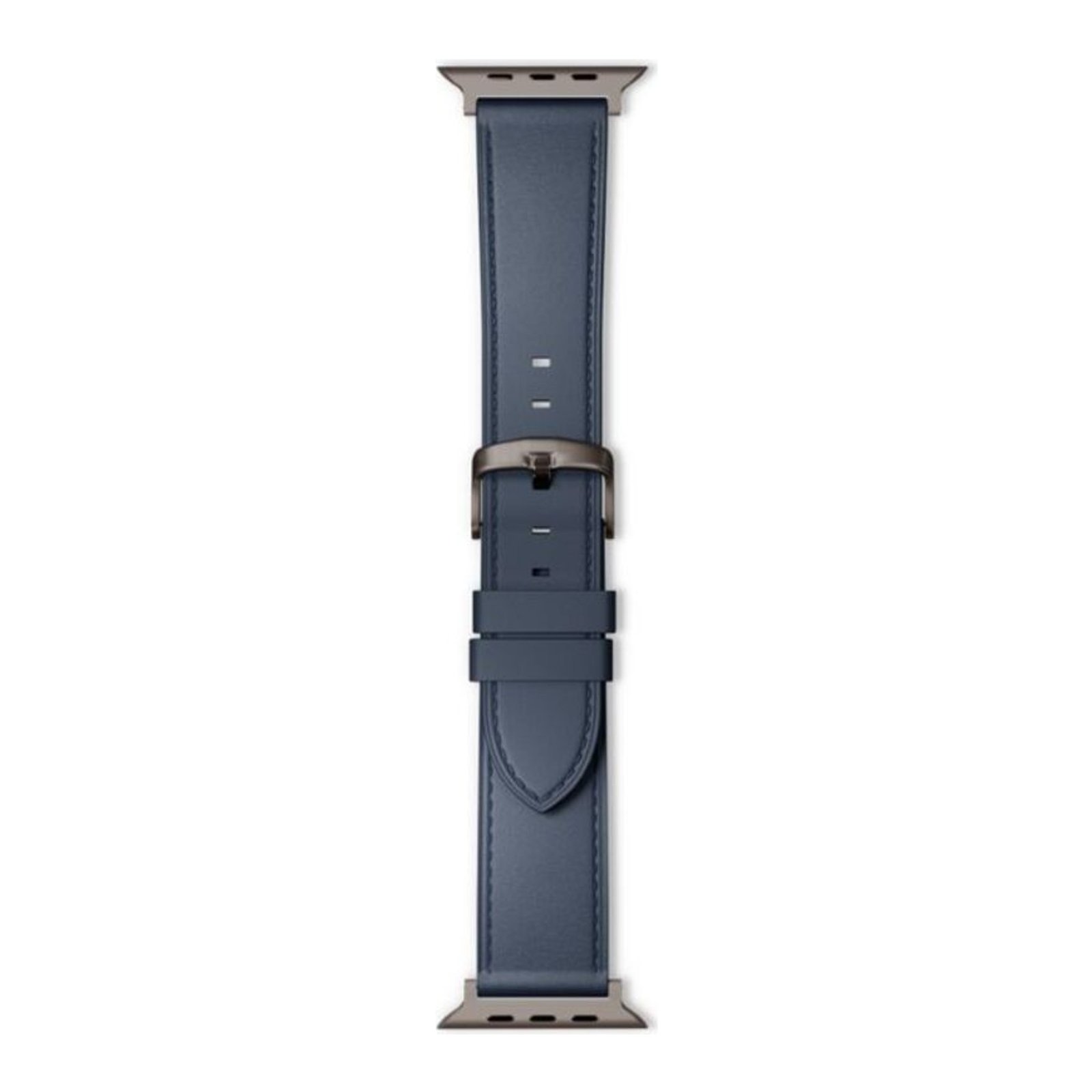Bracelete Cabedal P/Apple Watch Se/Series 1-10(38-42MM) Azul Epico