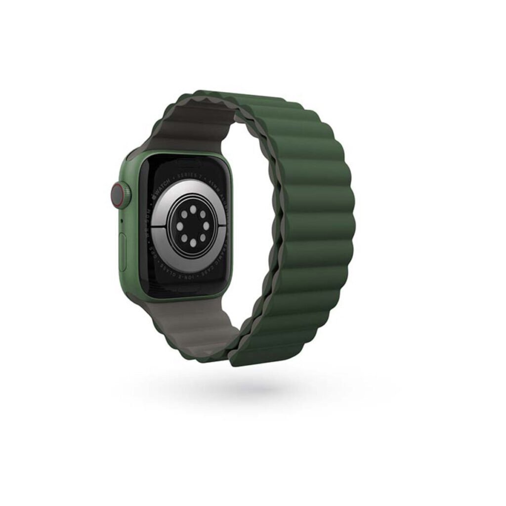 Bracelete mag p apple watch – Bracelete Mag P/Apple Watch 38/40/41MM Grey/Green Ep Epico – foto 3