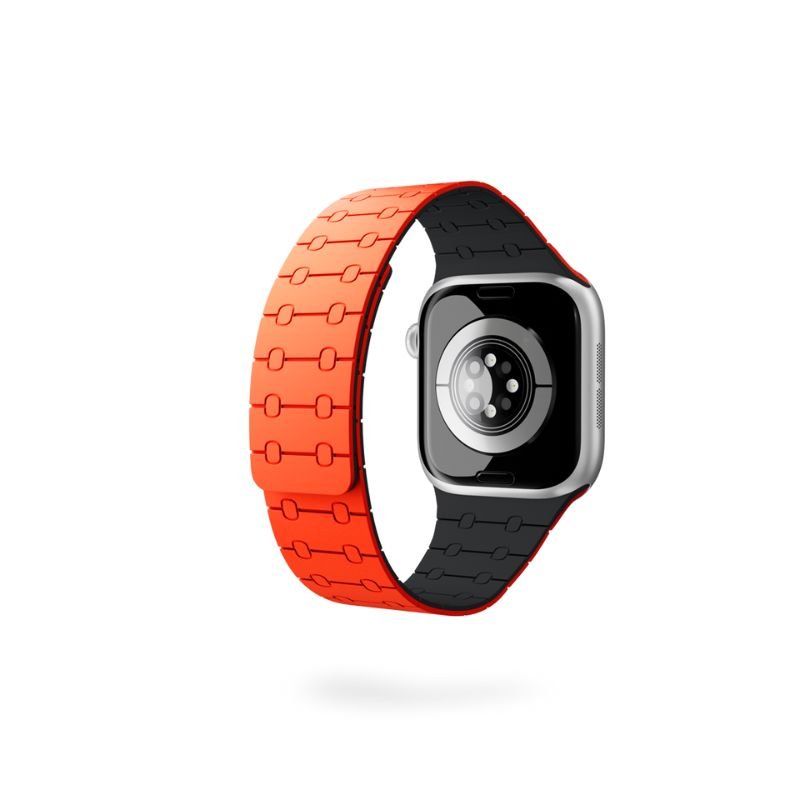 Bracelete mag silicone p apple watch 42 – Bracelete Mag Silicone P/Apple Watch 42-49MM-LARANJA Ep Epico – foto 2