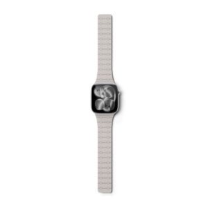 Bracelete (Mag) Silicone P/Apple WATCH(38-42MM)-STARLIGHT(EP – imagem 4