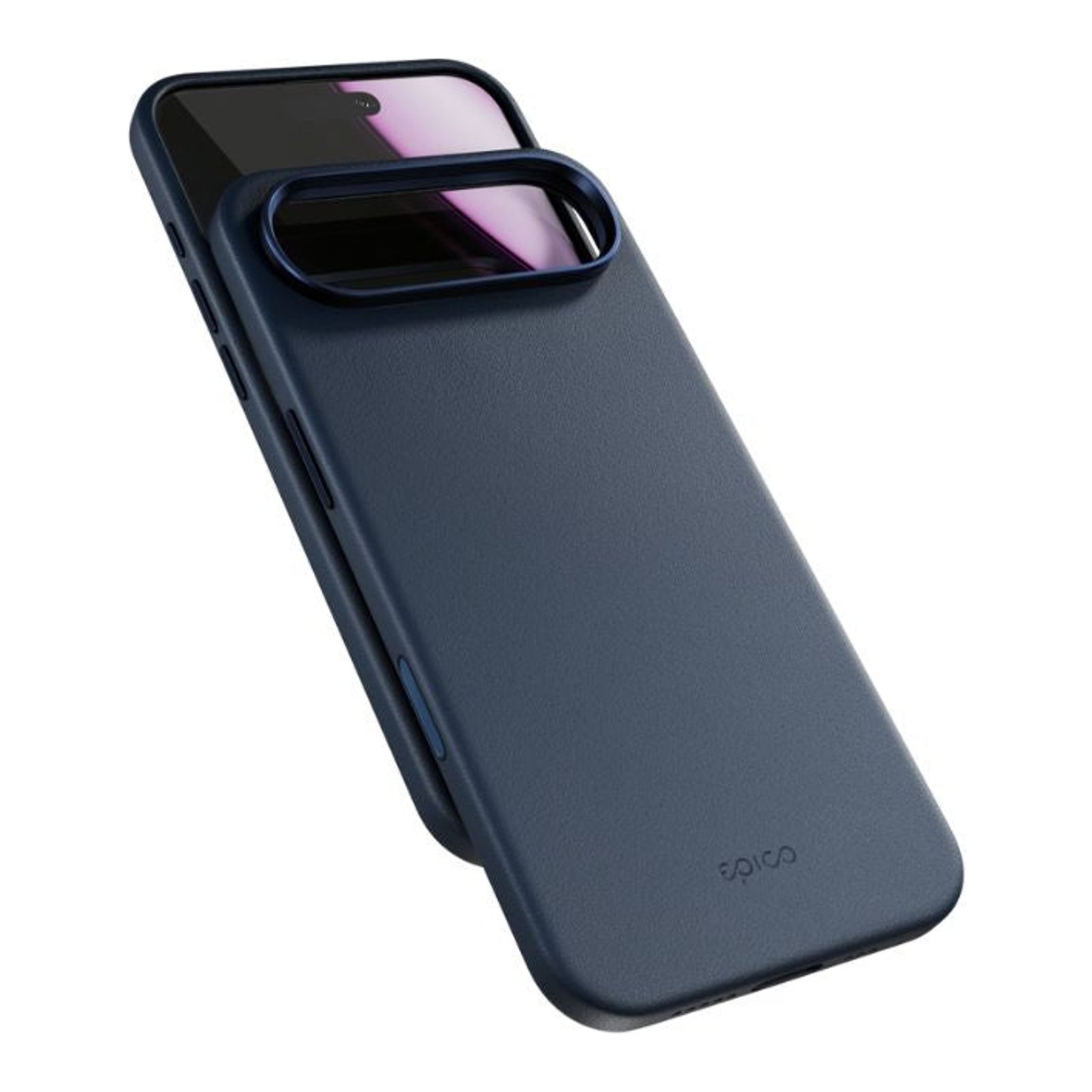 Capa Cabedal Pro Mag+Iphone Air (QI2 E Magsafe)- Azul Epico