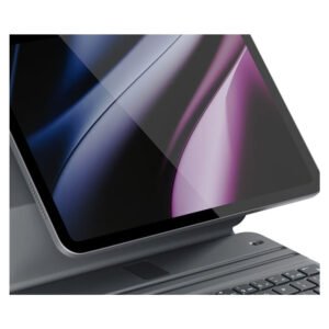 Capa E Teclado Retroiluminado p/ iPad Pro 11″ M4 – Cinza (Ep