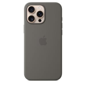 Capa Silicone C/Magsafe P/Iphone 16PRO Max-Cinz Pedra – imagem 2