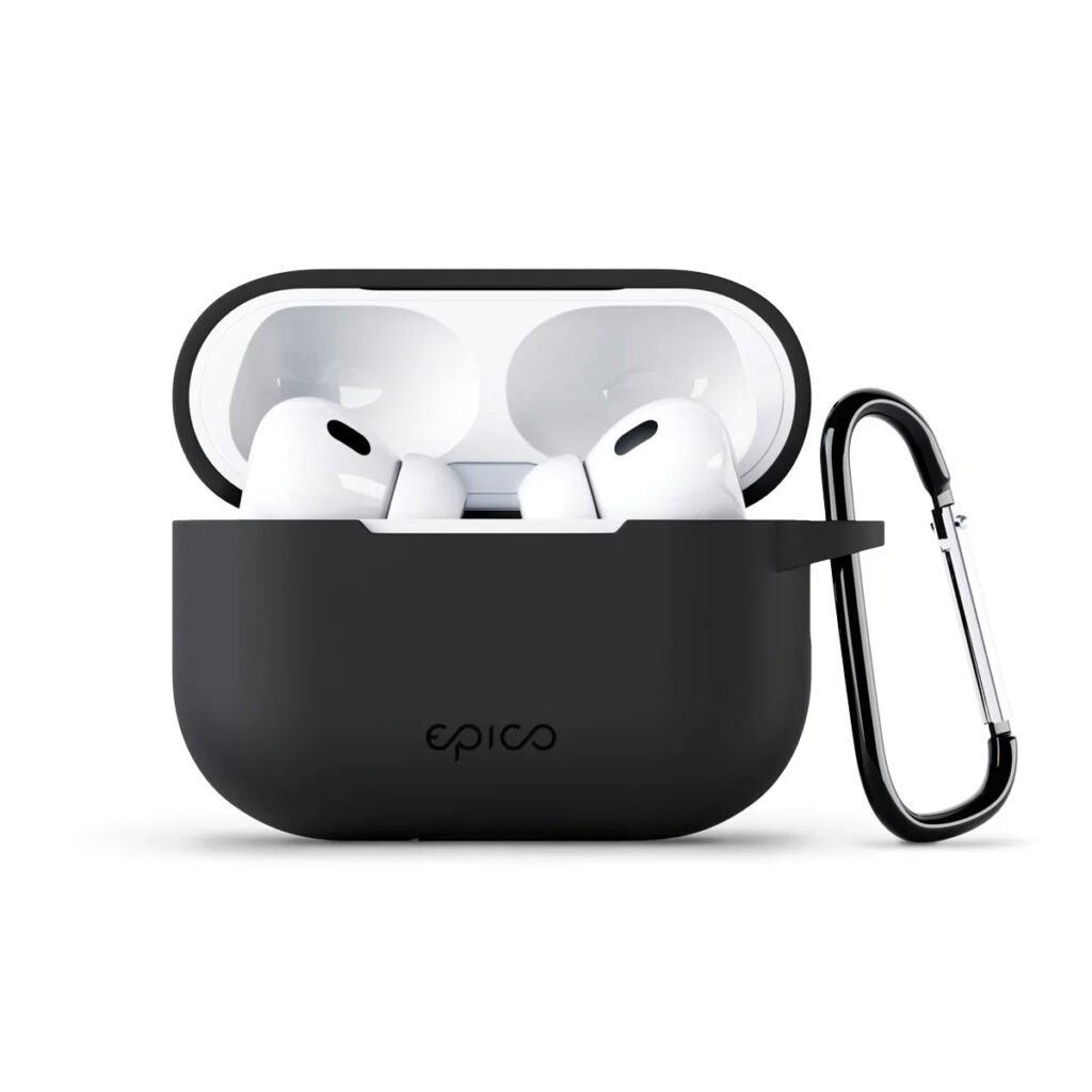 Capa silicone outdoor airpods pro – Capa Silicone Outdoor AirPods Pro 2 – Preta Ep Epico – foto 3
