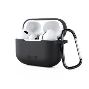 Capa (Silicone Outdoor) AirPods Pro 2 - Preta (Ep) – imagem 2