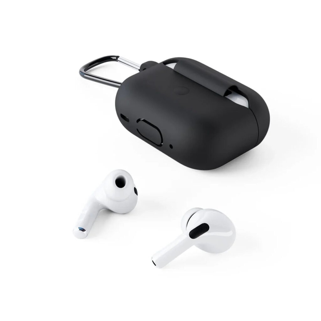 Capa silicone outdoor airpods pro – Capa Silicone Outdoor AirPods Pro 2 – Preta Ep Epico – foto 2