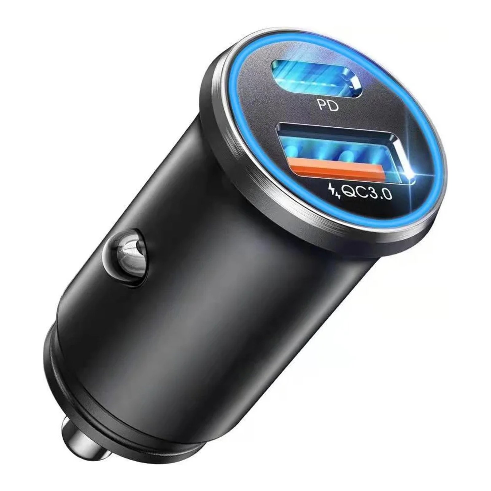 Carregador de Isqueiro mini Pisen Quick USB-C 30W