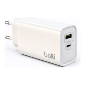 Carregador Rápido Pisen Bolt Utility 45W USB-C & Usb-A Gan C Carregador Rápido Pisen Bolt Utility 45W USB-C & Usb-A Gan C