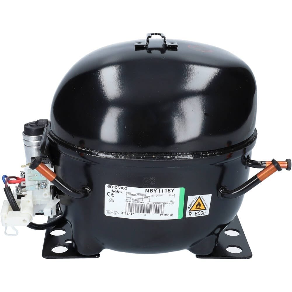 Compressor Embraco NBY1118Y R600 – 1/3 BP (14,28cm3) Embraco Aspera
