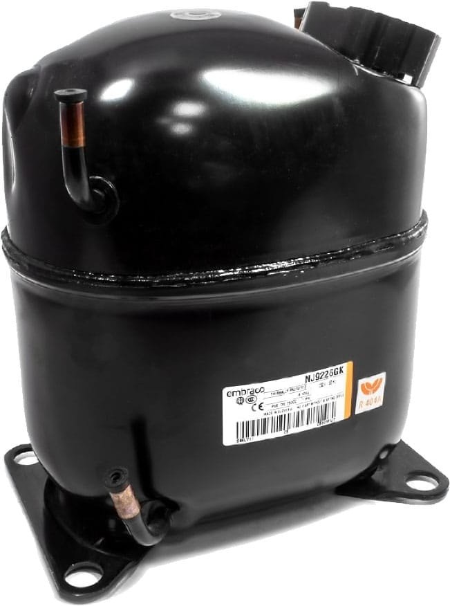 Compressor Embraco NJ9226GK R404 1″ Alta com Válvula Cabeça Embraco Aspera