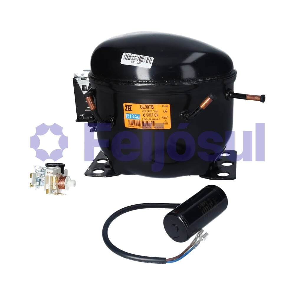 Compressor ZEL GL90TB 1/4 R134 Alta (8.85 cm3) – foto 4