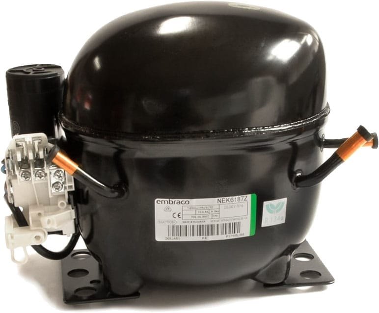 Compressores Aspera NEK6187Z 1/3 R134A 10CM3 Alta Embraco Aspera