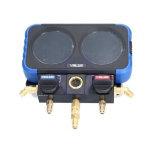 Conjunto de Manómetros Digitais 2 Vias Value VRM2-X “72 em 1” (A2L/A3) com Mala