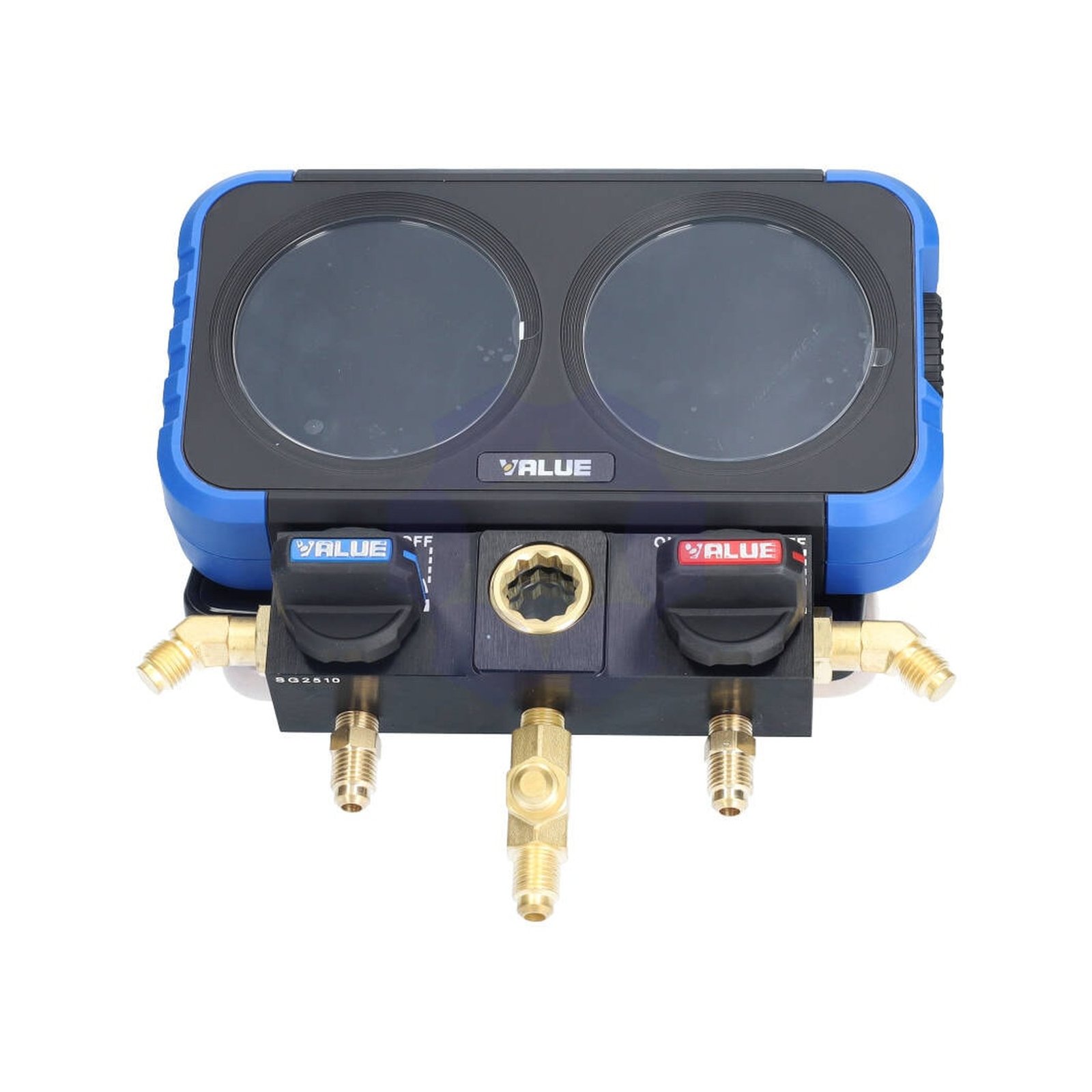 Conjunto de Manómetros Digitais 2 Vias Value VRM2-X “72 em 1” (A2L/A3) com Mala