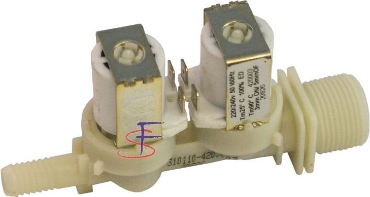 Electroválvula Dupla 180° Ariston Indesit