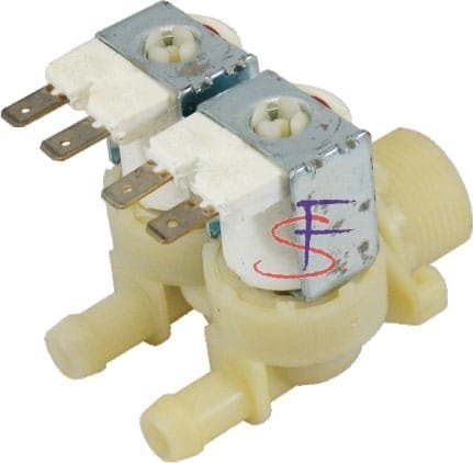 Electroválvula Dupla 180° – Ø12mm Candy