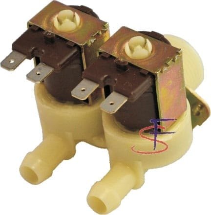 Electroválvula Dupla 180° – Ø12mm Whirlpool