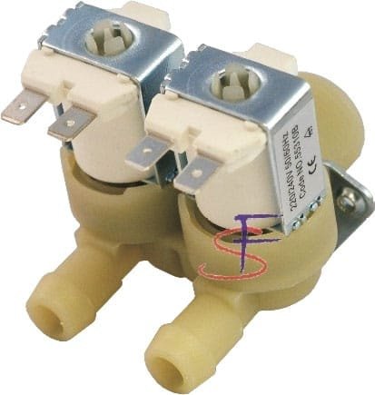 Electroválvula Dupla 180° – Ø14mm Universal