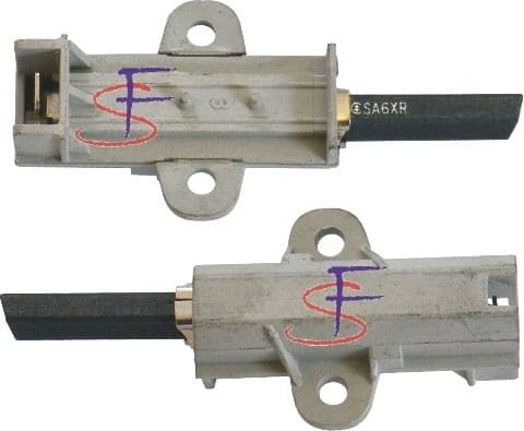 Escovas de Carvão 5×12,5×32 Esquerdas com Suporte Arçelik Beko