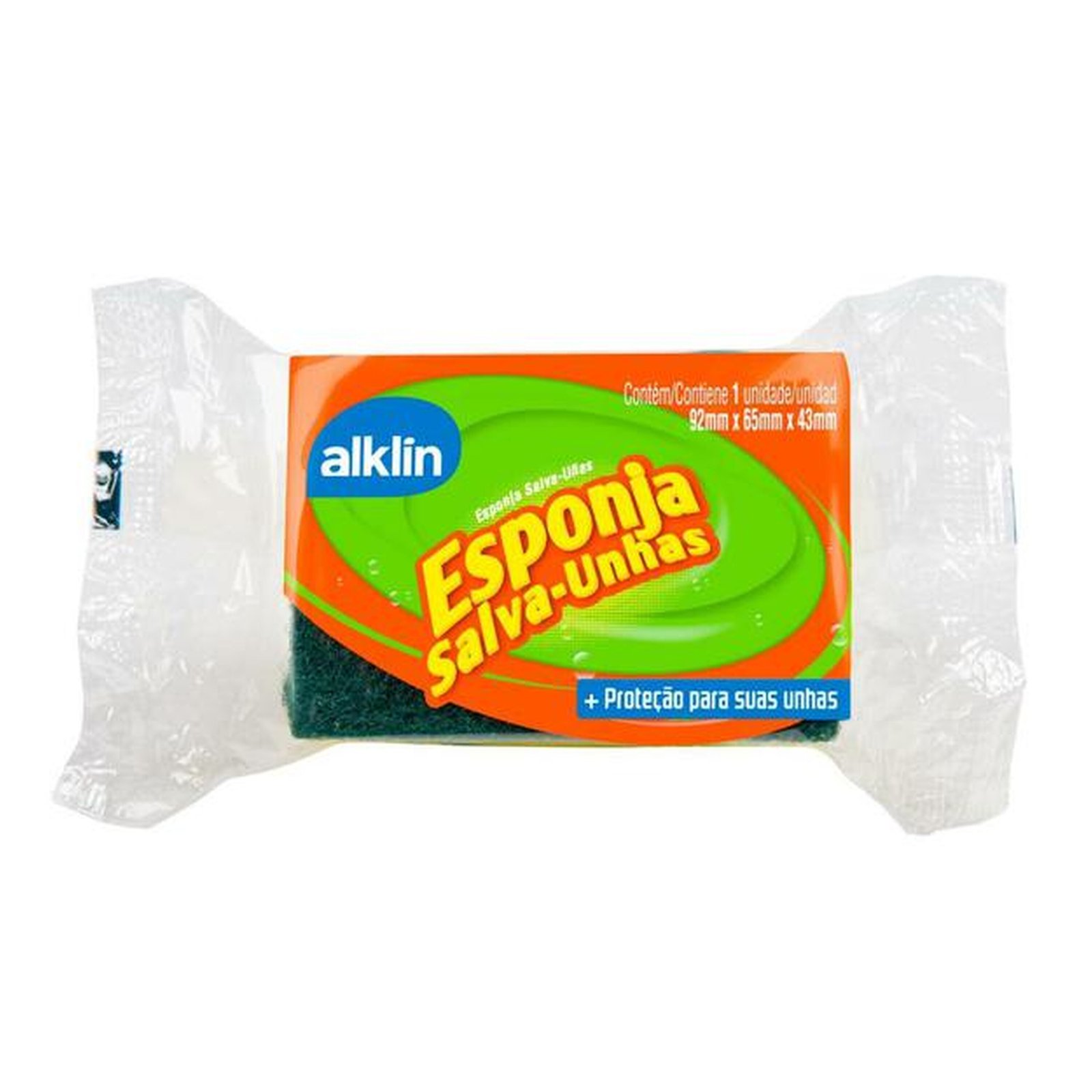 Esponja Salva-unhas Conjunto 4 peças Flora