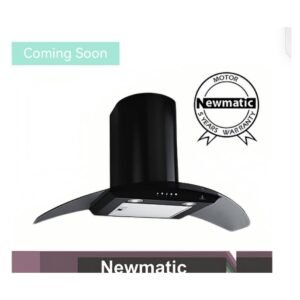 Exaustor Curvo Preto H77.9B Newmatic