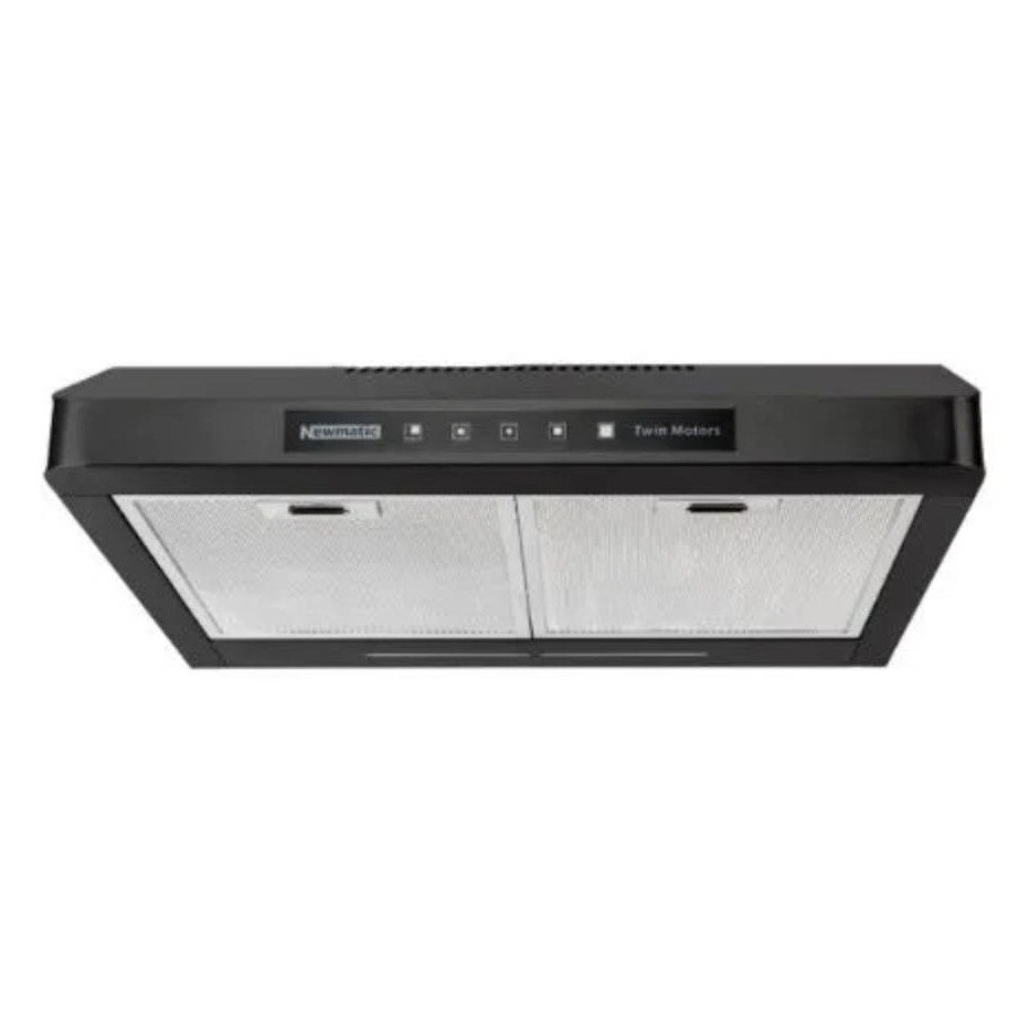 Exaustor Slim Preto H18.6-PRETO Newmatic