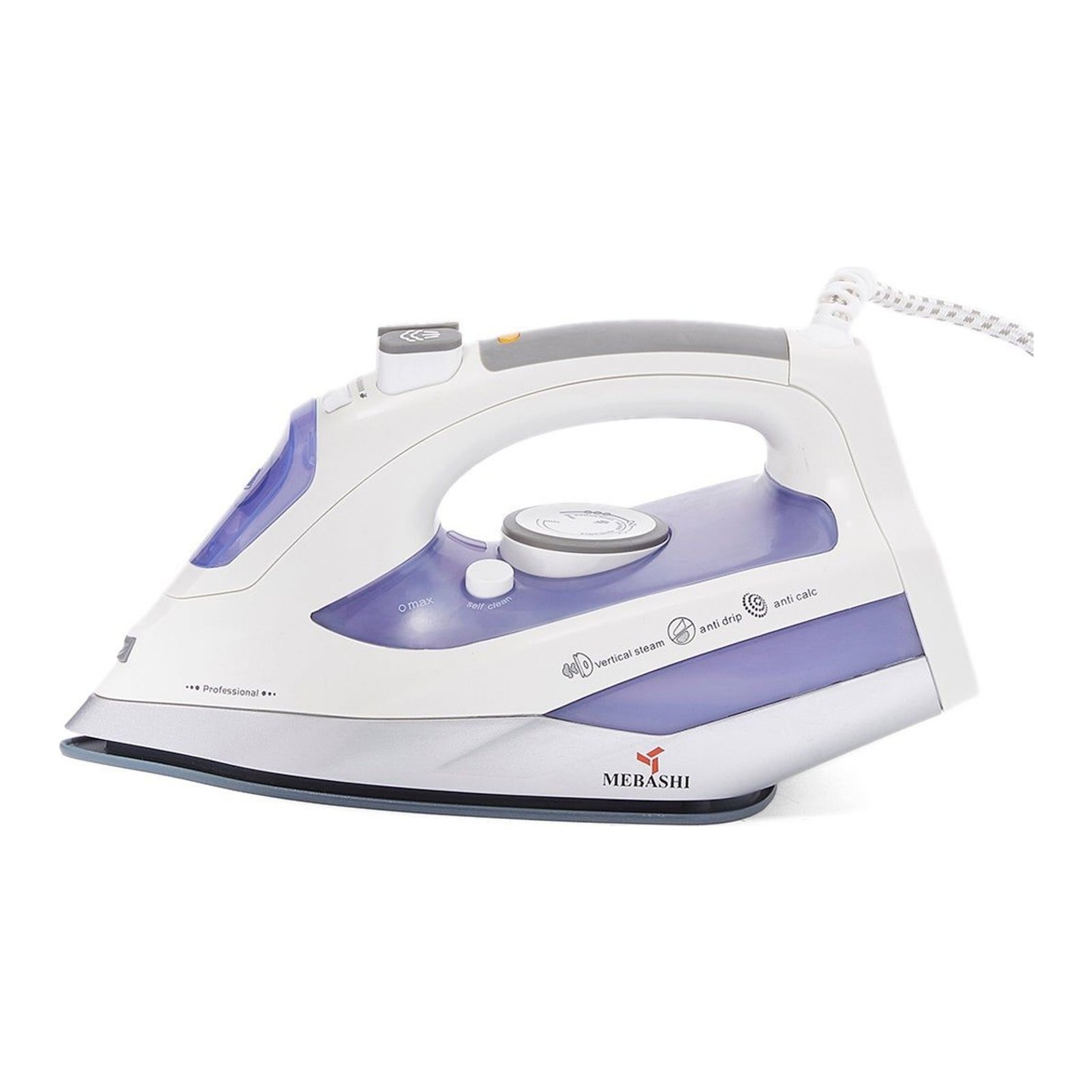 Ferro de Engomar 2000W Branco/Cinzento Clea