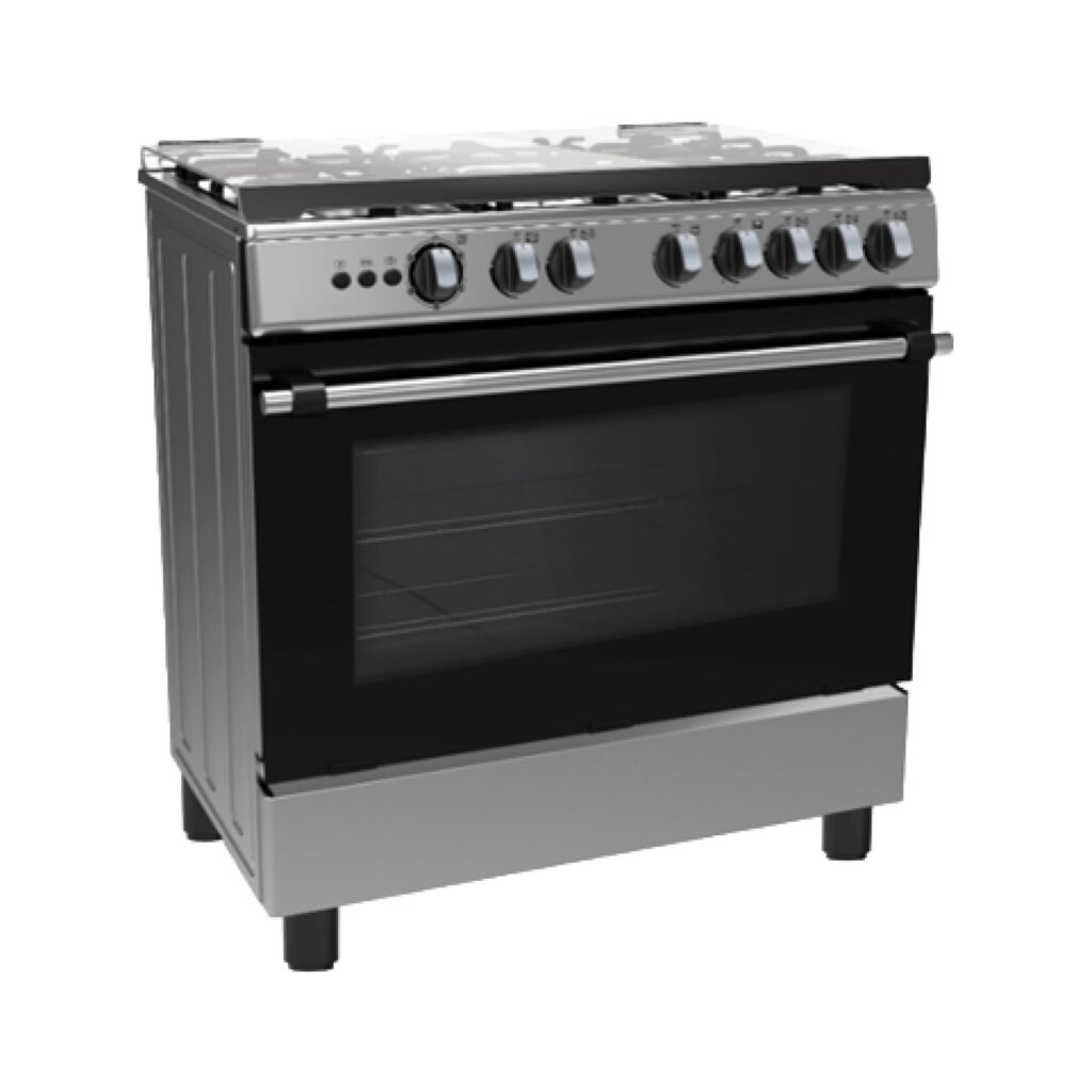 Fogão a gás 5 bocas 90x60 inox – Fogão a Gás 5 Bocas 90x60 Inox Midea – foto 1