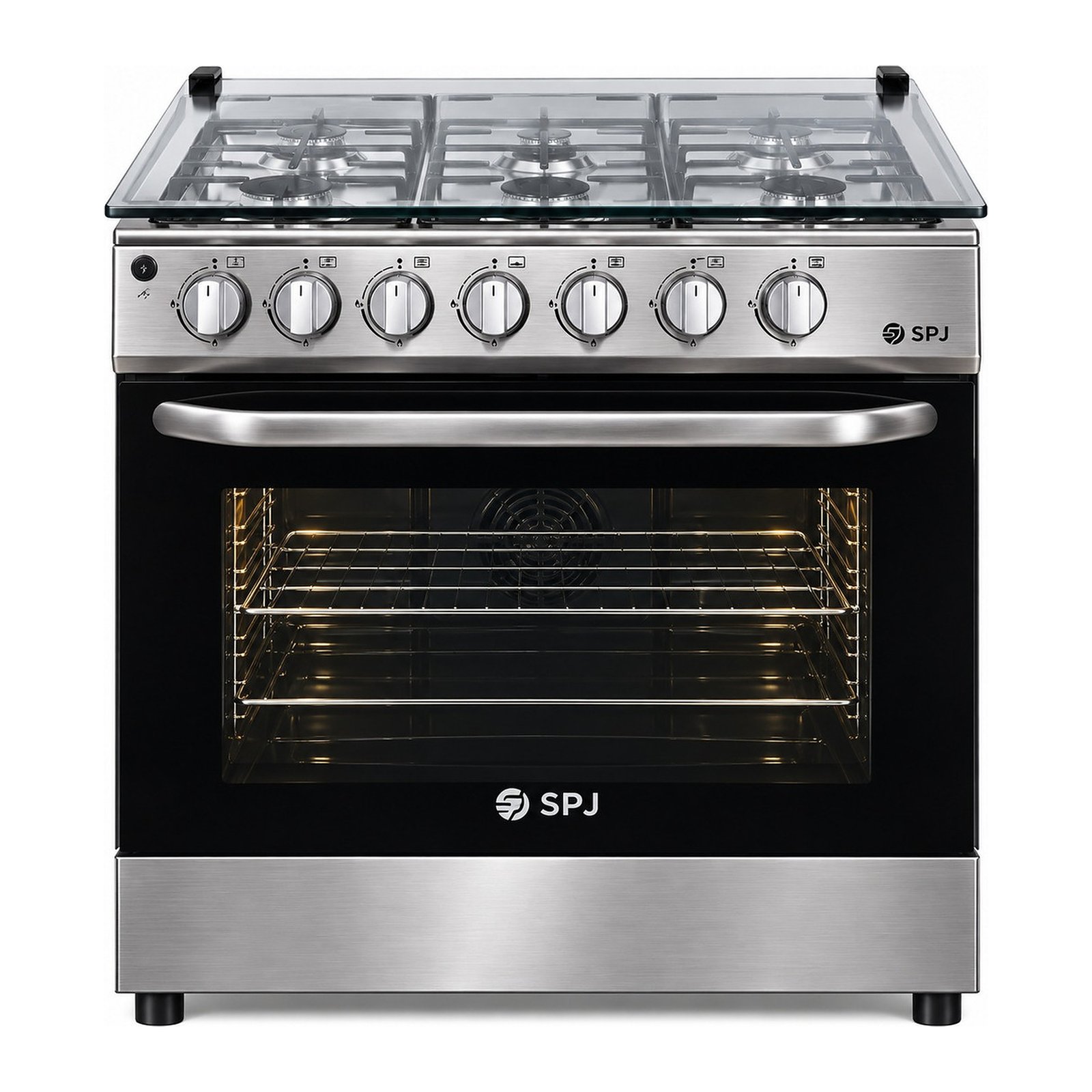 Fogão a Gás 6 Bocas em Inox SPJ
