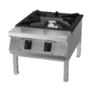 Fogão Industrial a Gás de 2 Queimadores (Modelo Stock Pot) – GPL Modelo 2