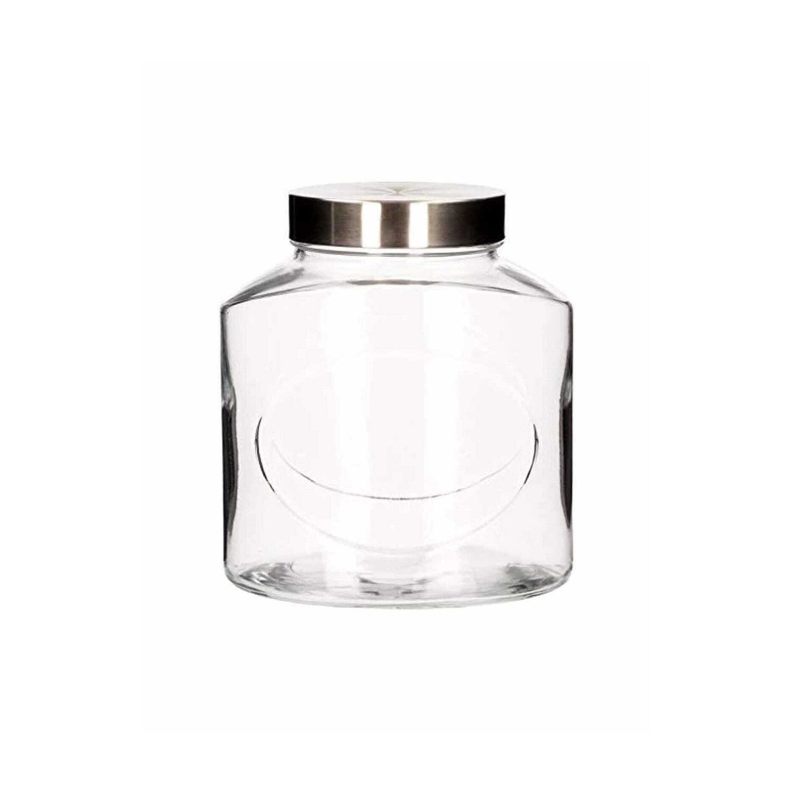 Frasco Vidro com Tampa em Metal Elips 1.000 ml Paşabahçe