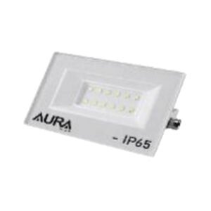 Holofote LED SMD Compacto Corpo Branco 10W