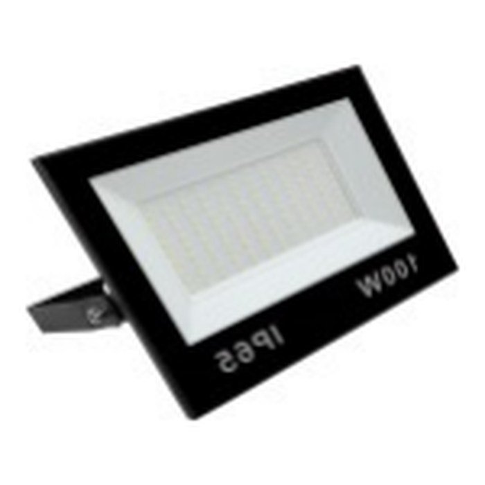 Holofote LED SMD Compacto Corpo Preto 100W UT61-19131