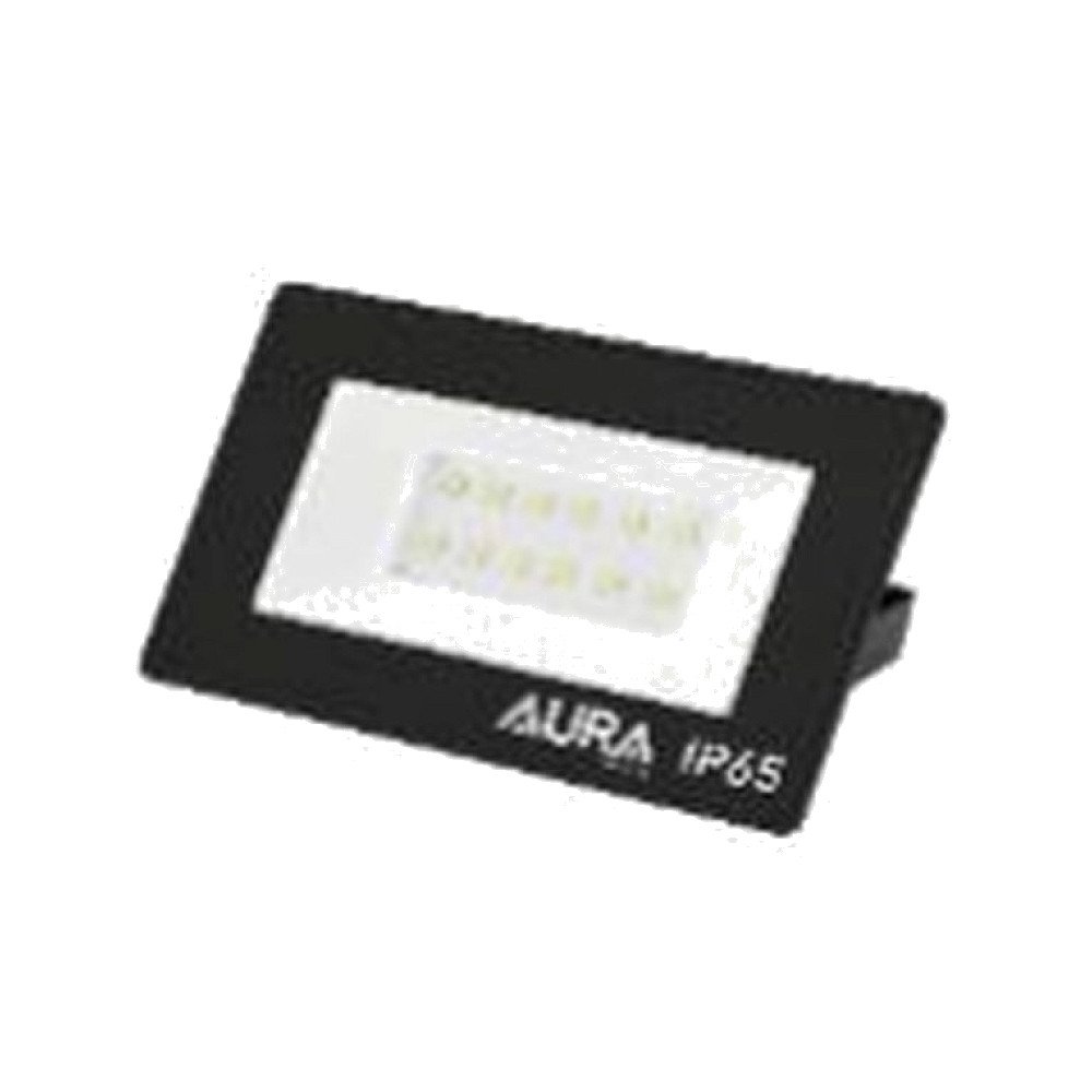 Holofote LED SMD Compacto Corpo Preto 20W