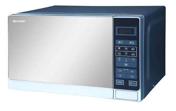 Microondas Preto Digital 20L Sharp