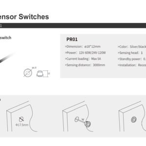 Interruptor com Sensor de Movimento PIR PR01 Newmatic