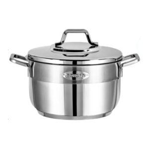 Jogo de Panelas Bonera Sienna 9 Peças em Inox