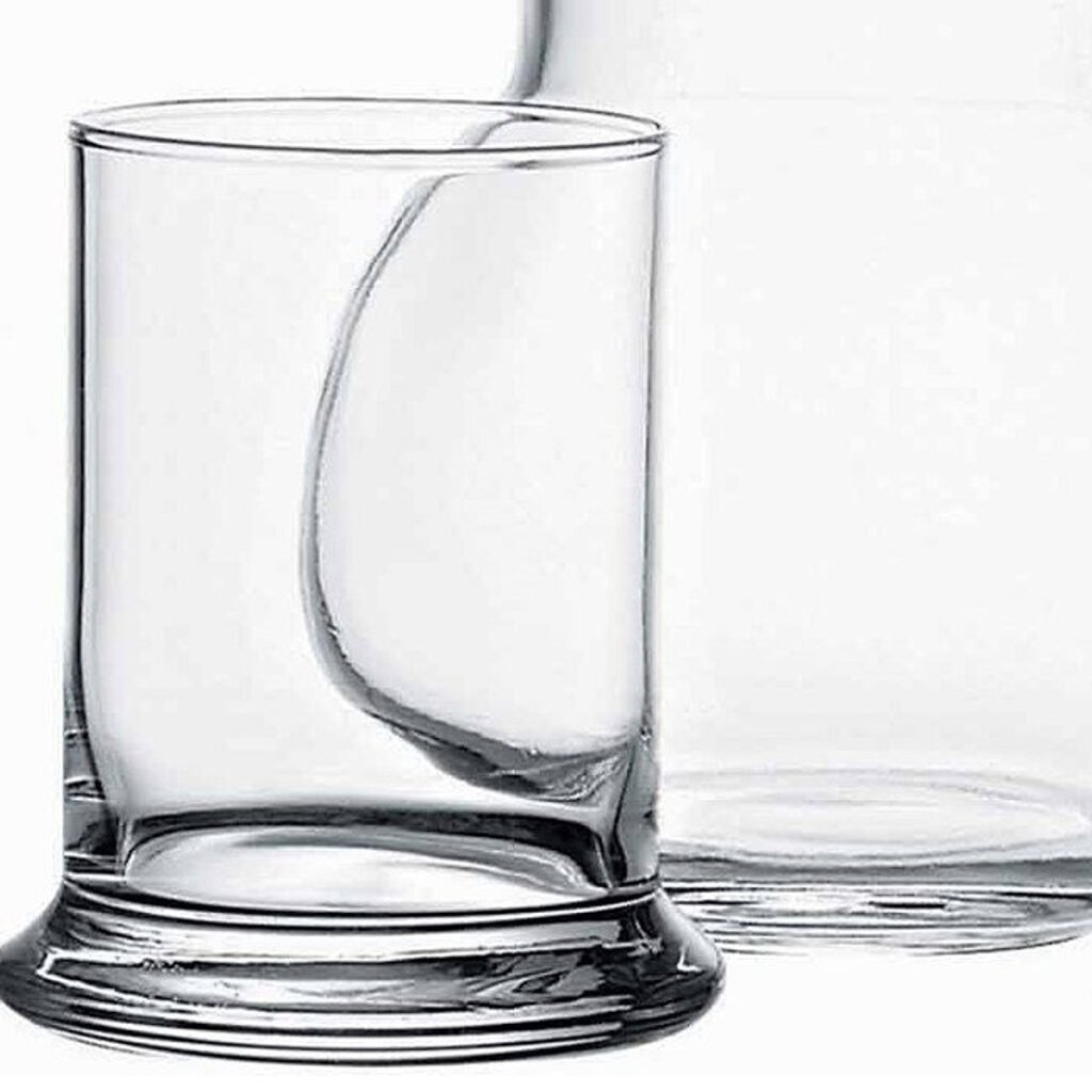 Kit de água com jarra – Kit de Água com Jarra 750 ml e 2 Copos 350 ml Oasis Paşabahçe – foto 1