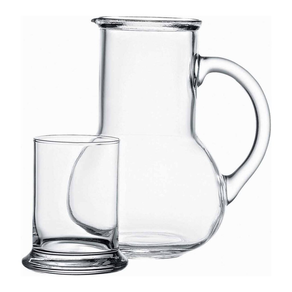 Kit de Água com Jarra 750 ml e 2 Copos 350 ml Oasis Paşabahçe