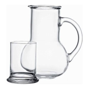 Kit de Água com Jarra 750 ml e 2 Copos 350 ml Oasis Paşabahçe