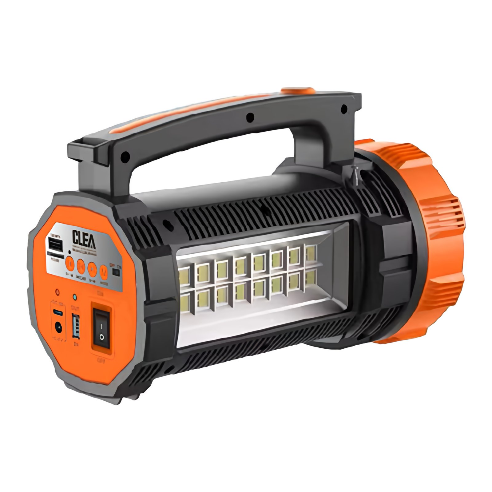 Lanterna Portátil com Rádio 4000mAh Clea