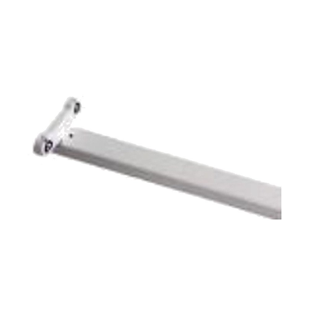 LED T8 Armadura com suporte 120 cm 2x18W